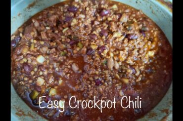 Crystal's Crockpot Chili