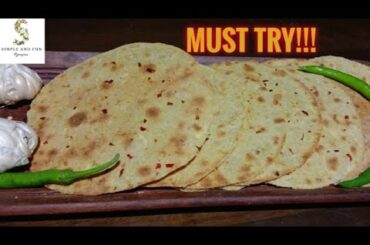 Chilli Garlic Khakhra Recipe | Khakhra Recipe | How To Make Khakhra At Home | Tea Time Snacks