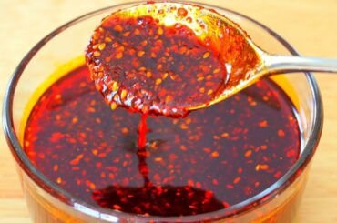 How to Make Chinese Chili Oil, Easy & Quick Recipe, CiCi Li - Asian Home Cooking Recipes