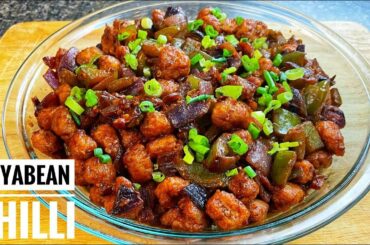 Soyabean Chilli Recipe/Soybean Manchurian