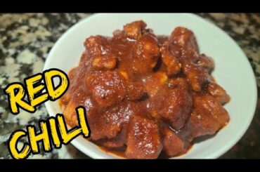 RED CHILI RECIPE (QUICK & SUPER EASY)
