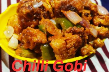 Crispy Gobi chilli recipe|| Gobi manchurian||Cooking with Punam dev
