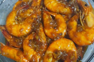 Chili Butter Garlic Shrimp in Oyster Sauce  (recipe)