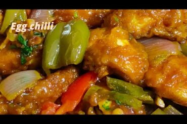 Delicious Egg chilli recipe ||