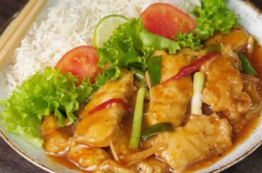 Chinese Style Fish Curry Recipe | Chilli Fish Curry