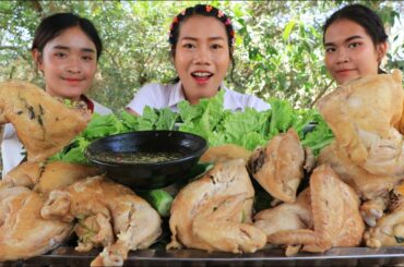 How to cook chicken boiled with chili sauce recipe and vegetable