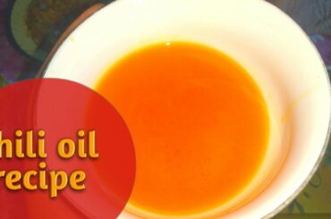 homemade chili garlic oil recipe, chili oil