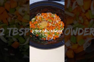 Nontraditional Homemade Chili. Lots of veggies & great for kids. Learn to cook with BoyMumm&Boys