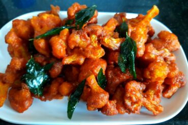 #Shorts Cauliflower chilli Recipe In Tamil