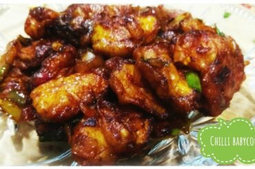 Chilli babycorn recipe || Crispy and tasty babycorn || Indo Chinese starter recipe