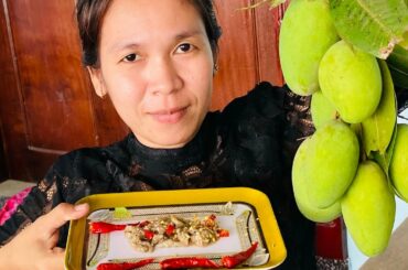 Fish fermented with mango and chili