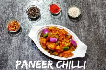 Paneer chilli recipe with healthy twist / Paneer recipe / Paneer chilli without colour