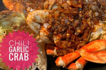 CHILI GARLIC CRAB RECIPE#shortvideo