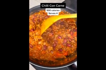 Quick and Healthy Chili Con Carne #shorts