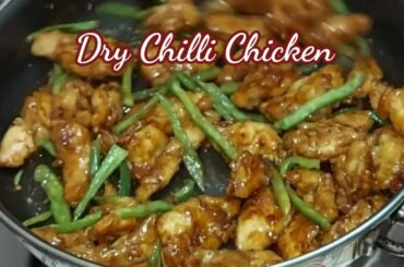 Restaurant style Dry Chilli Chicken | Best Recipe Ever | Indo-Chinese Starter Recipe  #Shorts