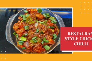 Restaurant Style Chicken Chilli Dry Recipe/ How To Make Chicken Chilli/ Easy Spicy Chilli Chicken