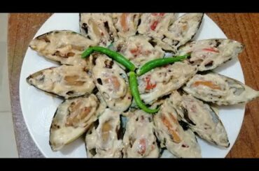 CREAMY TAHONG WITH CRUSH CHILI