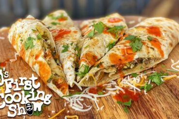 Cj's Green Chile Breakfast Quesaritos | Blackstone Griddles