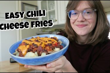 Easy Chili Cheese Fries