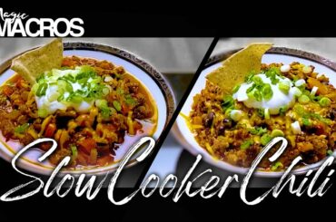 SLOW COOKER / CHILI RECIPE / Low Carb Mushroom vs High Carb Quinoa