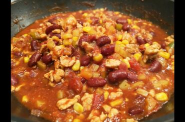 Tasty Chili Chicken con Carne/ Quick and easy chicken recipe
