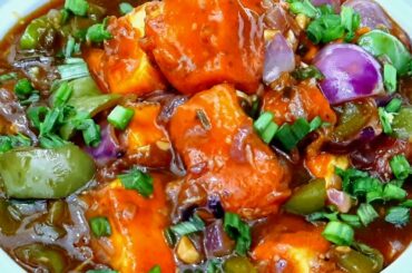 RESTAURANT STYLE CHILLI PANEER | CHILLI PANEER RECIPES | CHILLI PANEER GRAVY | Crispy Paneer Chilli