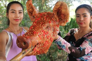 Cooking pork roasted with chili and vegetable recipe - Cooking skill