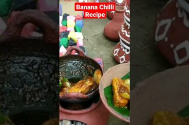 #Shorts || Banana Chilli Recipe