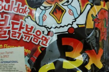 I could barely handle the 2x Spicy Samyang, then I found this.
