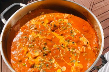 Homemade Ghost Pepper Matar Paneer!