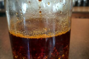 I made my own Asian chilli oil. Tastes fantastic! First time also.