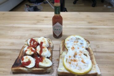 Banana Lemon Tabasco “BLT” Sandwich