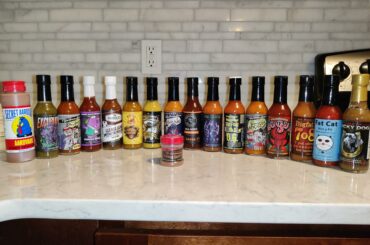 In your opinion, what is the order from least to most spicy? Starting to build tolerance and over-ordered