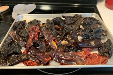 Making birria today. Not going to be super spicy, but this dish is a great way to use chilis.
