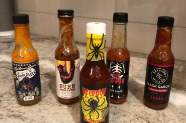 Black Widow HEAT!!! Anyone tried this one before? It is more spicy than any of the ones behind it and claims to only have habaneros (no added capsaicin).