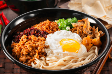 Dry Chilli Pan Mee (Flat Noodles) from Kuala Lumpur Malaysia