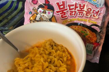 Got a variety pack to check out the Samyang hype...wow it hits different, I may already be addicted