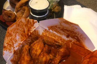Hottest wings in SLC: “11” sauce from Wing Coop (only able to finish 4)