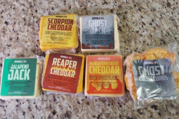 My parents always know the best gifts to get me for my bday. Cannot wait to dig into these! First time trying Pepper Joe's products