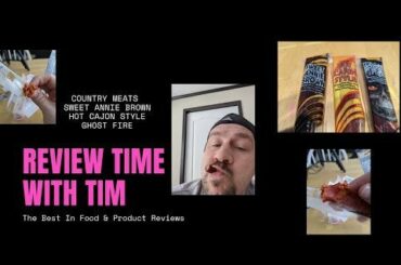 Spicy meat stick review...is the Ghost Fire really that hot? Lets find out in todays review.