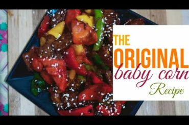 chilli baby corn recipe without onion and garlic | mother's touch kitchen