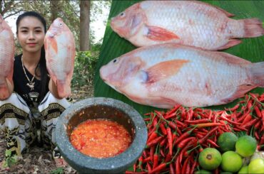 Amazing cooking red fish crispy with chili sauce recipe - Amazing video