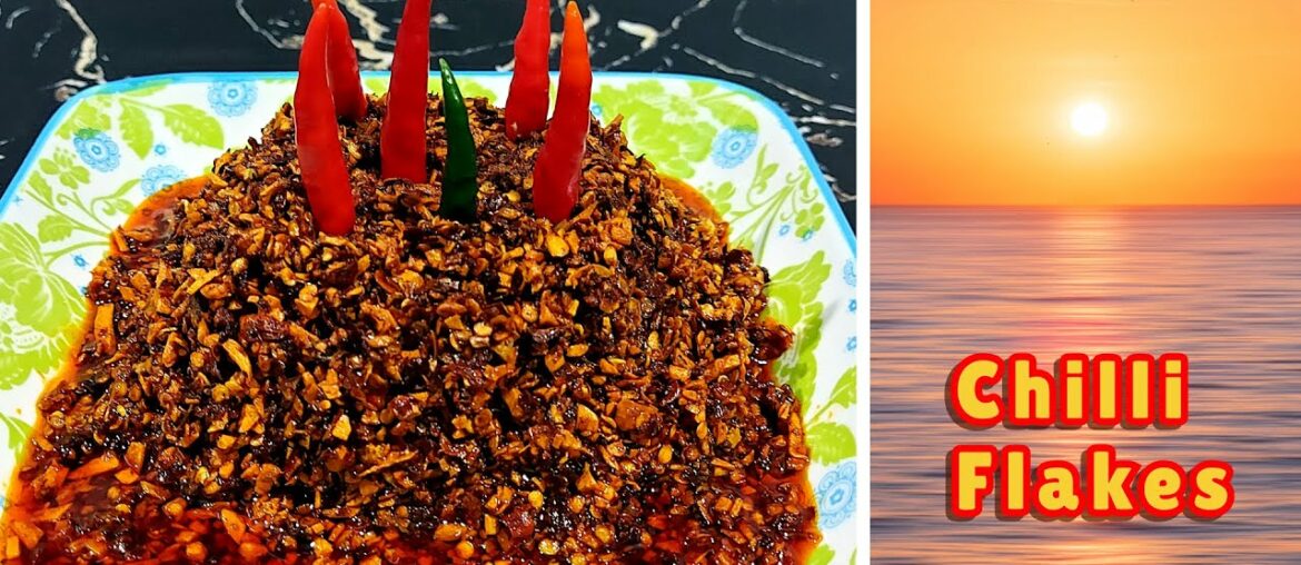 Chili Flakes Recipe |  How to make Homemade HOT Chili Flakes at home