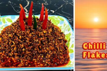 Chili Flakes Recipe |  How to make Homemade HOT Chili Flakes at home