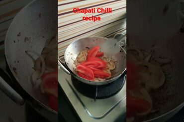 CHAPATI CHILLI RECIPE...#shorts #food #archnasvlog