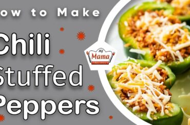 How to make Chili Stufffed Peppers | Chili Stufffed Peppers Recipe | Chili Stufffed Peppers