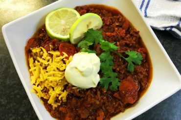 Easy Bacon Chorizo Chili Recipe