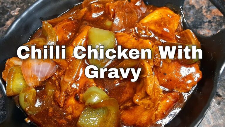Chilli Chicken With Gravy | Chilli Chicken Recipe | Chilli Chicken ...