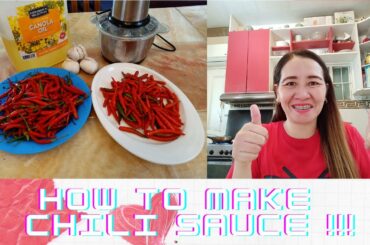 How to Make Chili Sauce Easy Way / By: Lemnes Noblefranca