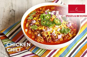 Creamy Emeril's Chicken Chili | Meat Grinder Recipe | Pasta & Beyond